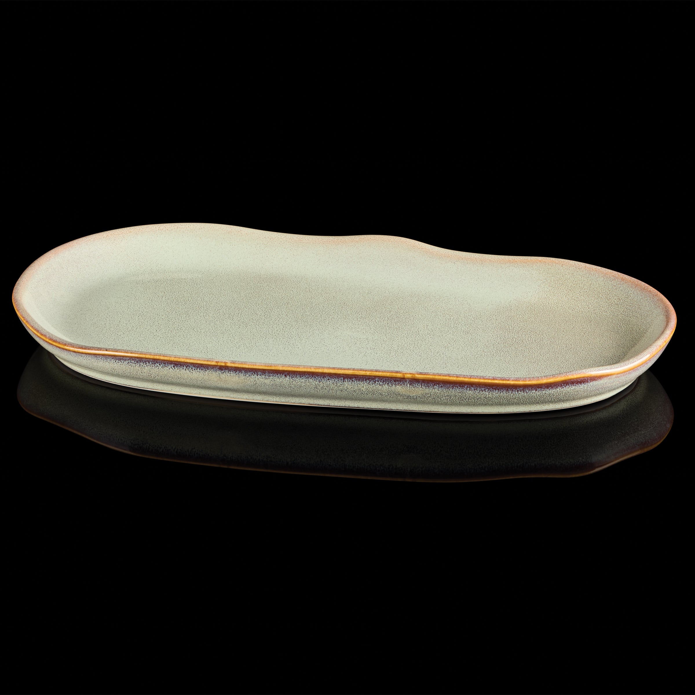 Green Stoneware Serving Set, 2-Piece - Image 9