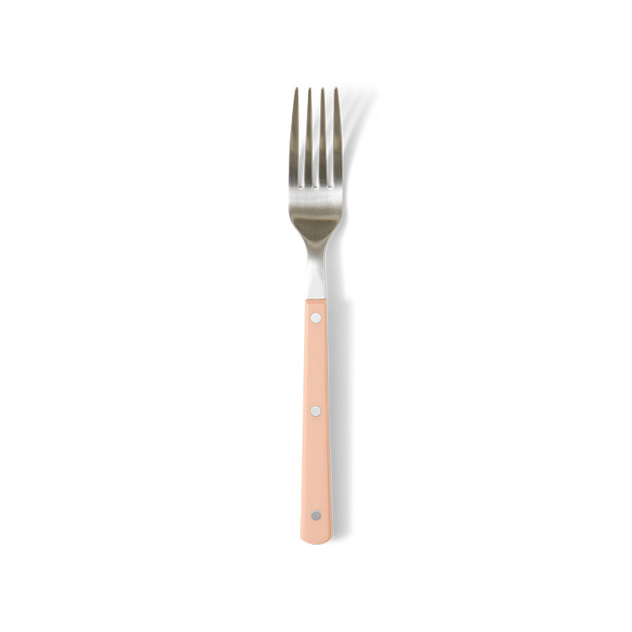 Peach Handle Flatware Set - 4 Pieces - Image 2